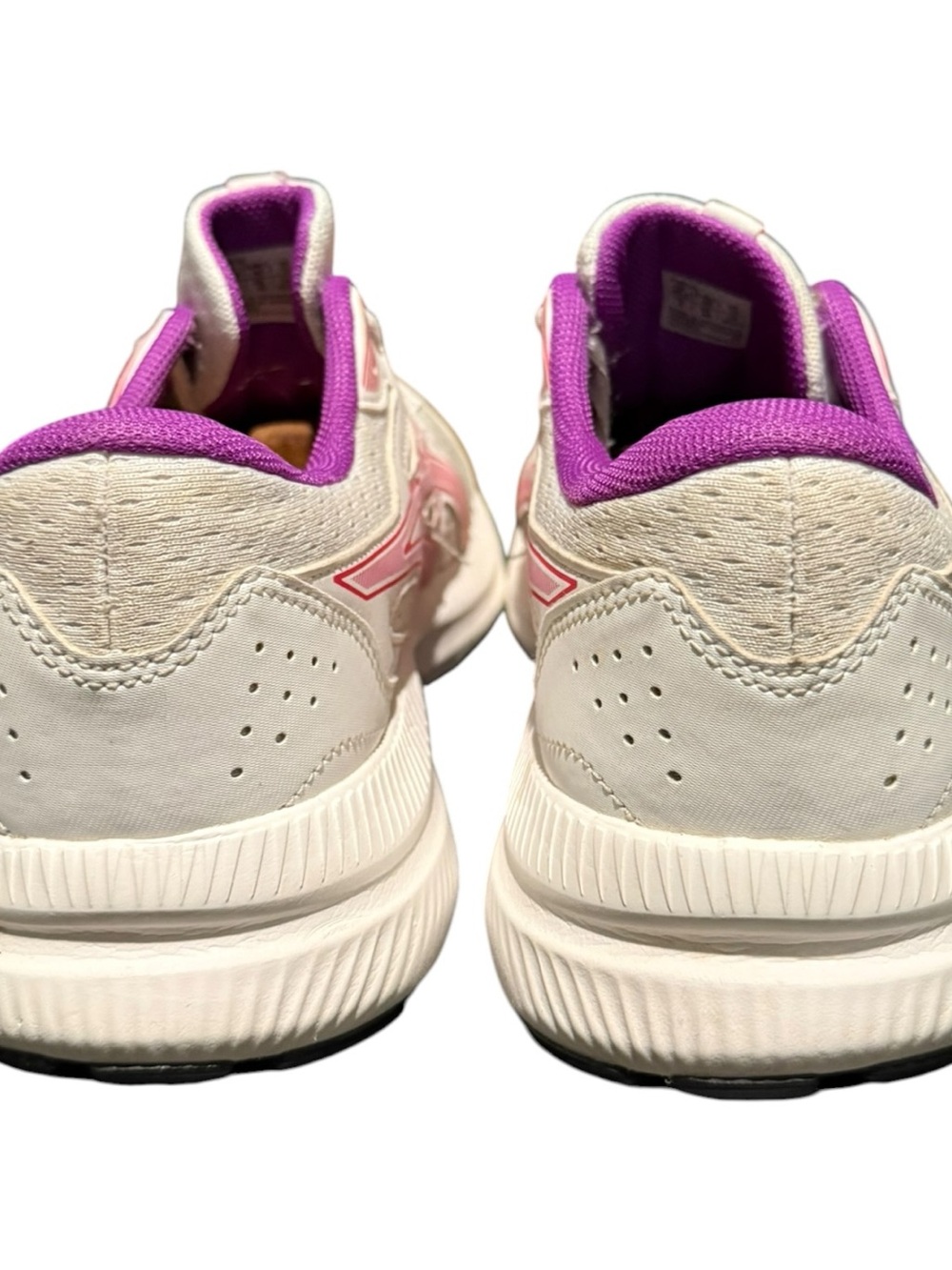 ASICS GEL Contend 8 Women’s Running Sneakers Size 10 White Pink Purple Athletic - Picture 7 of 10